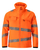 Mascot Accelerate Safe Softshell jas 24102-143 ademend winddicht waterafstotend HiVis fluo oranje(14)