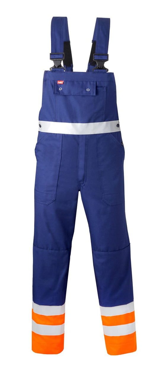 Havep Am. Overalls 2414 donkerblauw-fluo oranje(AAF)