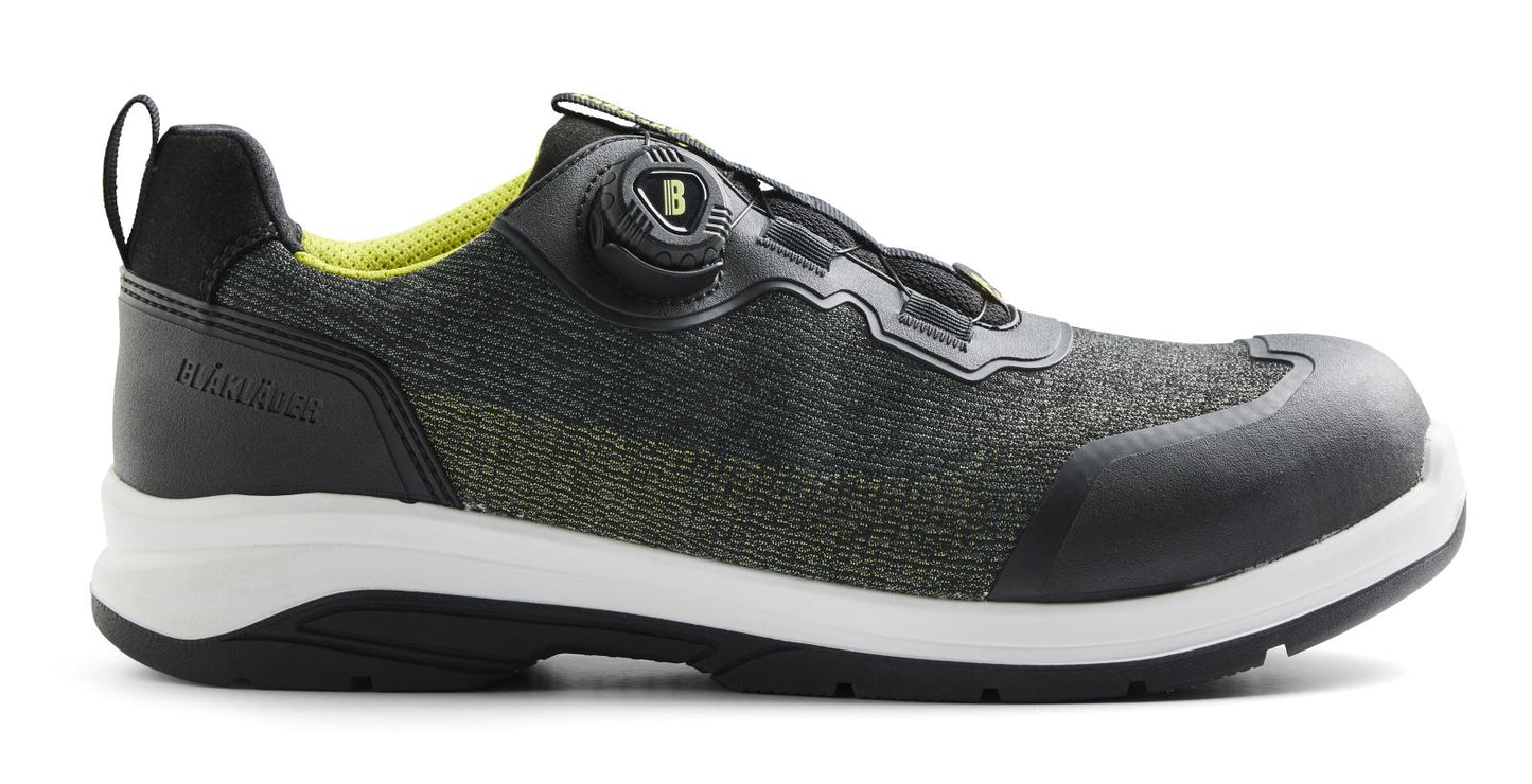 Blaklader New Shoes Cradle Veiligheidsschoenen laag S3L FO SR SC 24380 legergroen-geel(4633)
