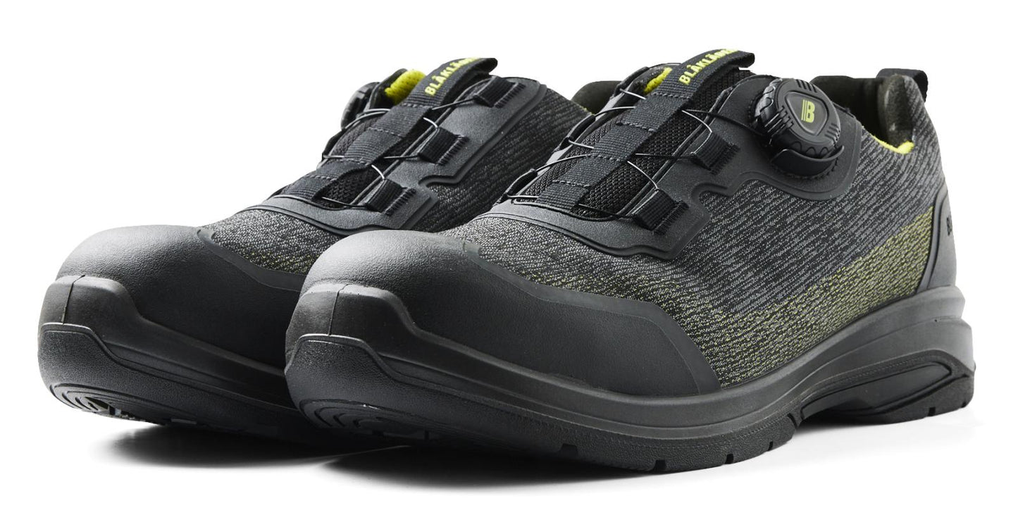 Blaklader New Shoes Cradle Veiligheidsschoenen laag S3L FO SR SC 24380 zwart-fluo geel(9933)