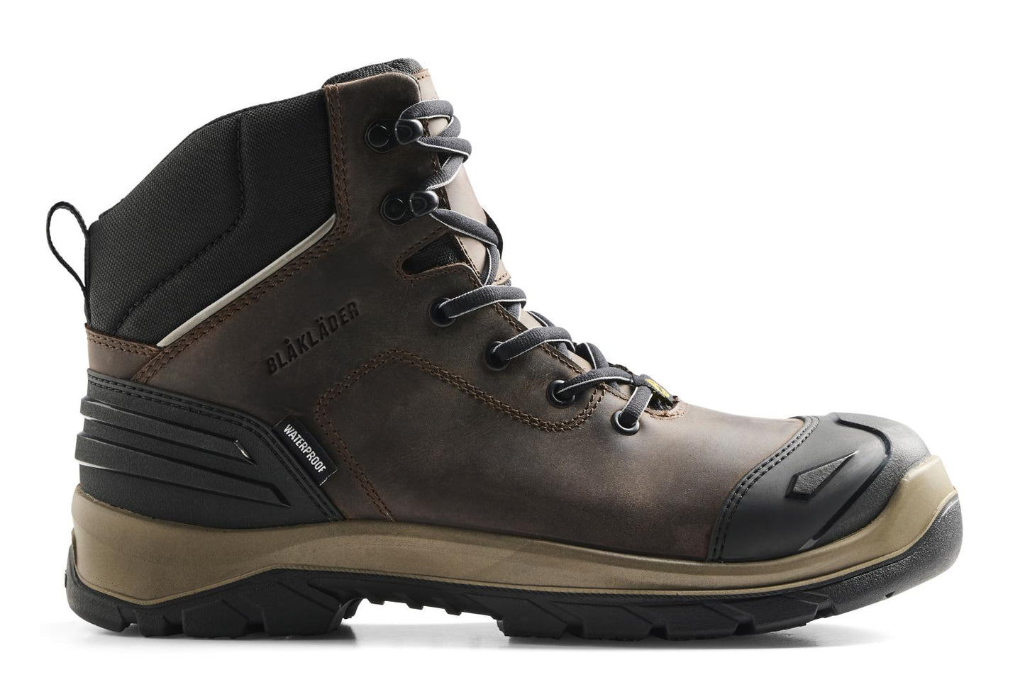 Blaklader New Shoes Elite Veiligheidsschoenen 24390 Hoog S3 SRC WR ESD Waterdicht bruin-zwart(7899)