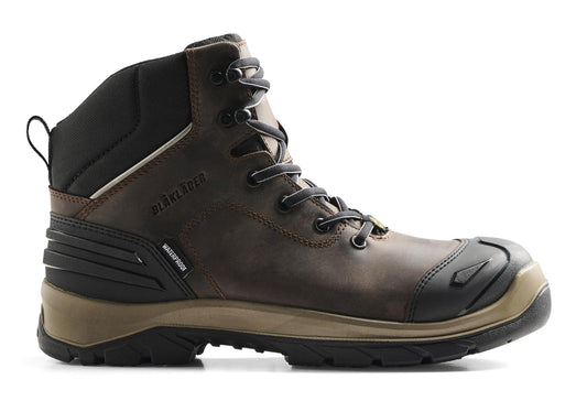 Blaklader New Shoes Elite Veiligheidsschoenen 24390 Hoog S3 SRC WR ESD Waterdicht bruin-zwart(7899)