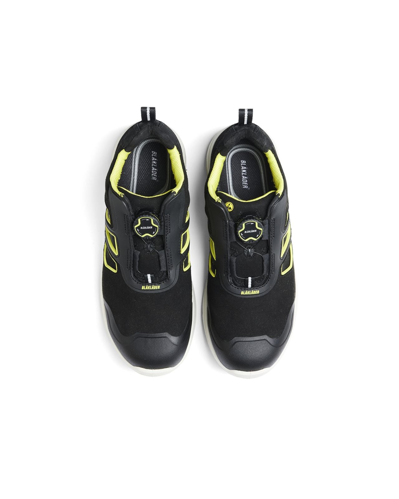 Blaklader New Shoes Cradle veiligheidsschoenen 24400 S1P SRC ESD zwart-fluo geel(9933)
