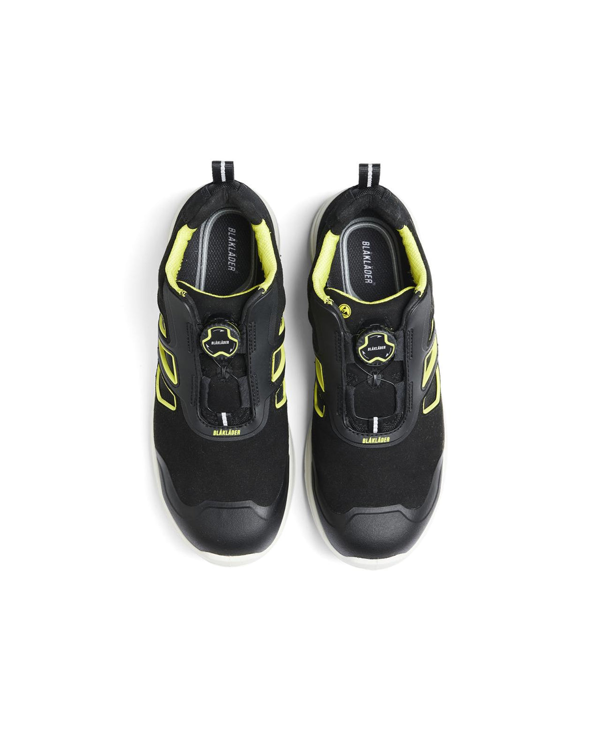 Blaklader New Shoes Cradle veiligheidsschoenen 24400 S1P SRC ESD zwart-fluo geel(9933)