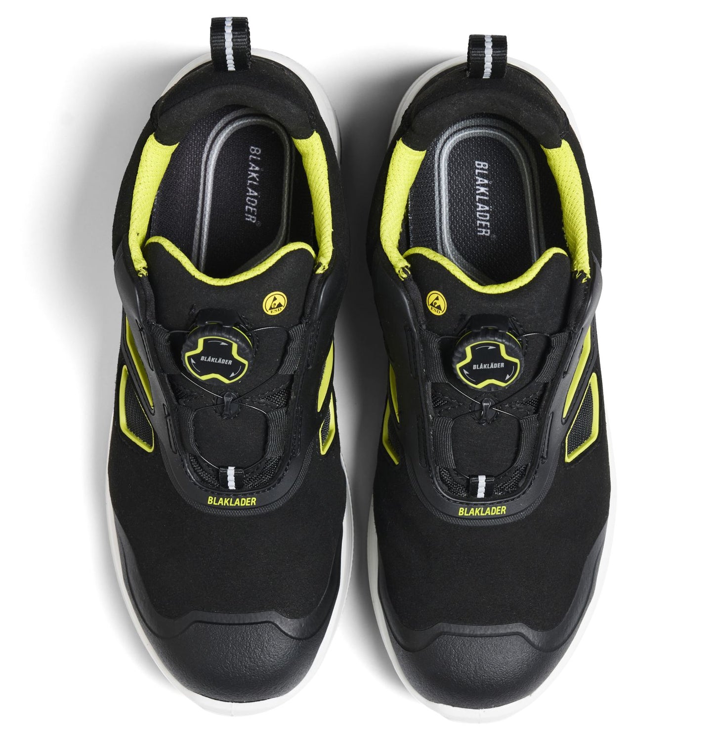 Blaklader New Shoes Cradle veiligheidsschoenen 24400 S1P SRC ESD zwart-fluo geel(9933)