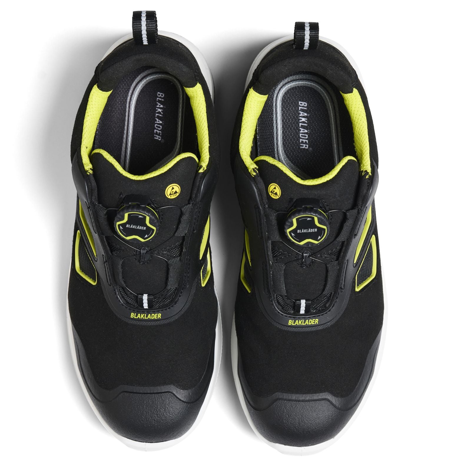 Blaklader New Shoes Cradle veiligheidsschoenen 24400 S1P SRC ESD zwart-fluo geel(9933)