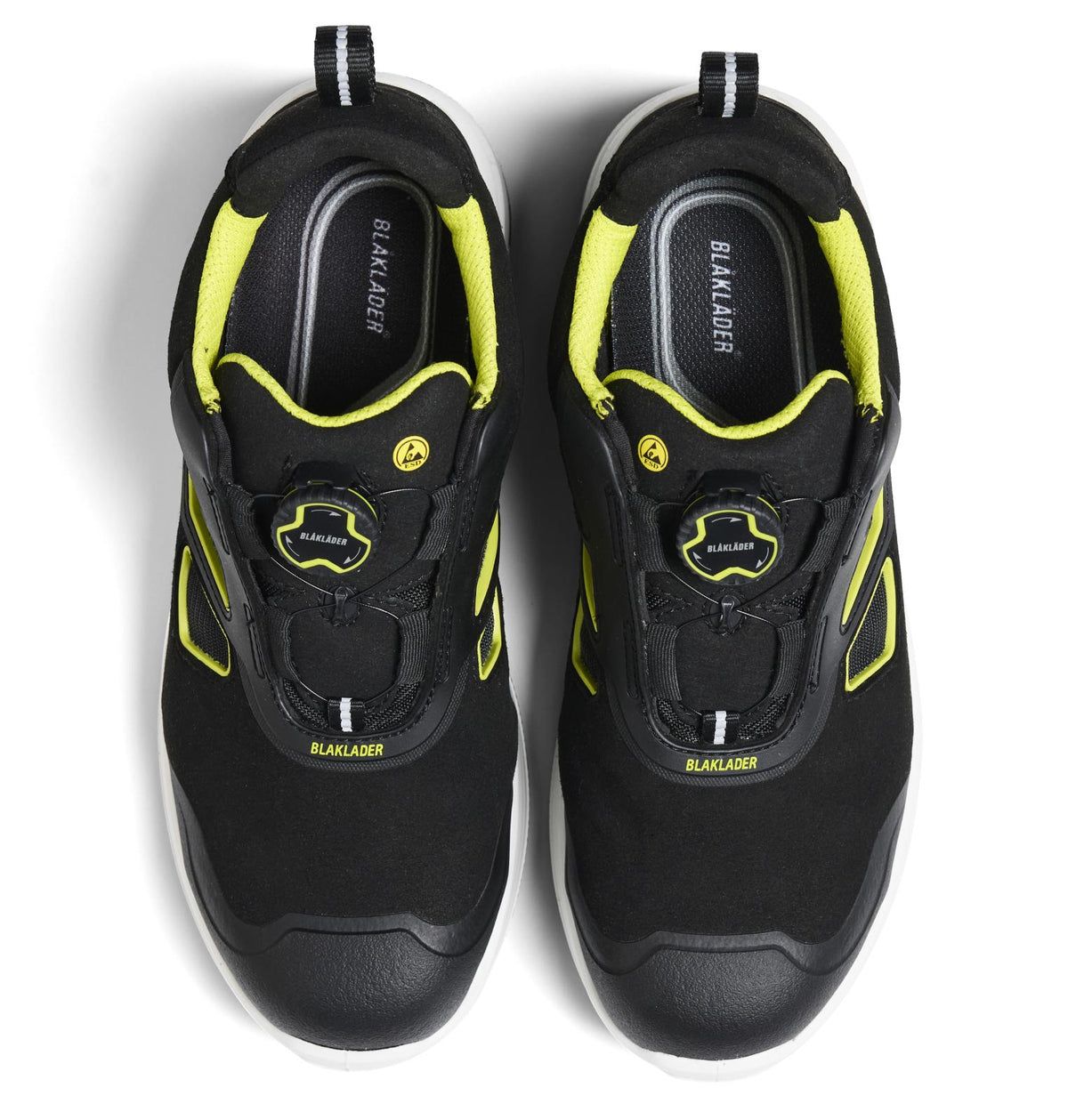 Blaklader New Shoes Cradle veiligheidsschoenen 24400 S1P SRC ESD zwart-fluo geel(9933)