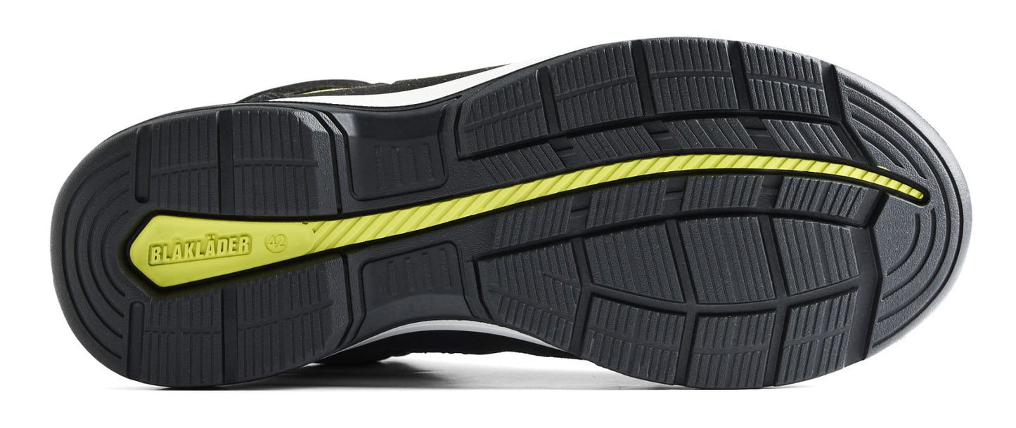 Blaklader schoenen 24420 zwart-fluo geel(9933)