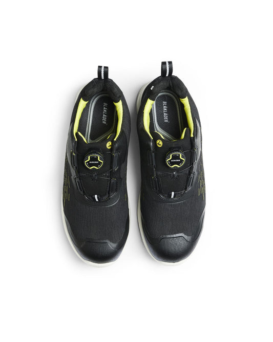 Blaklader schoenen 24420 zwart-fluo geel(9933)