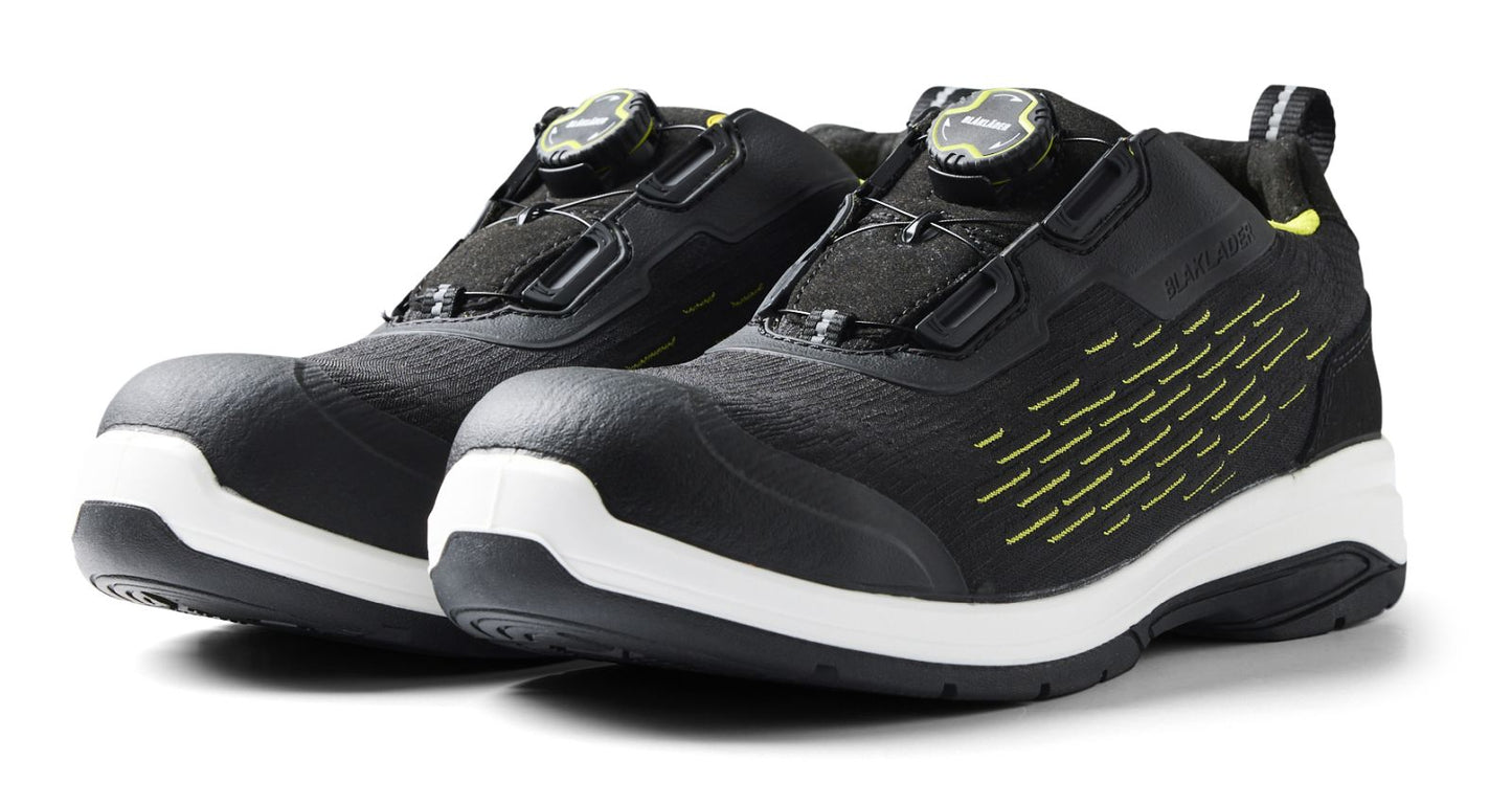 Blaklader schoenen 24420 zwart-fluo geel(9933)