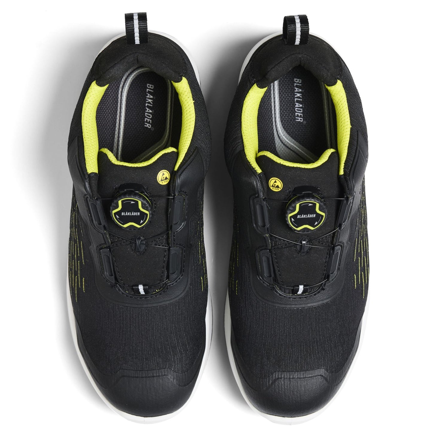 Blaklader schoenen 24420 zwart-fluo geel(9933)