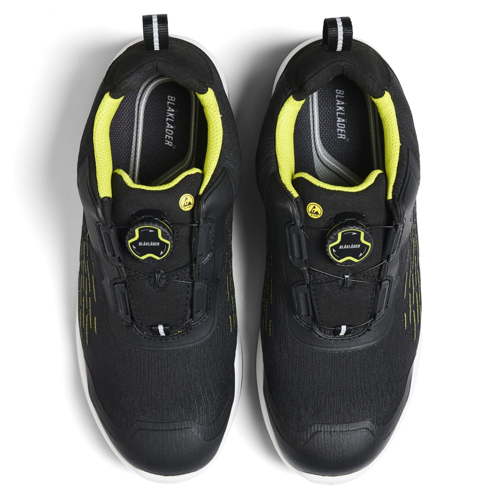 Blaklader schoenen 24420 zwart-fluo geel(9933)