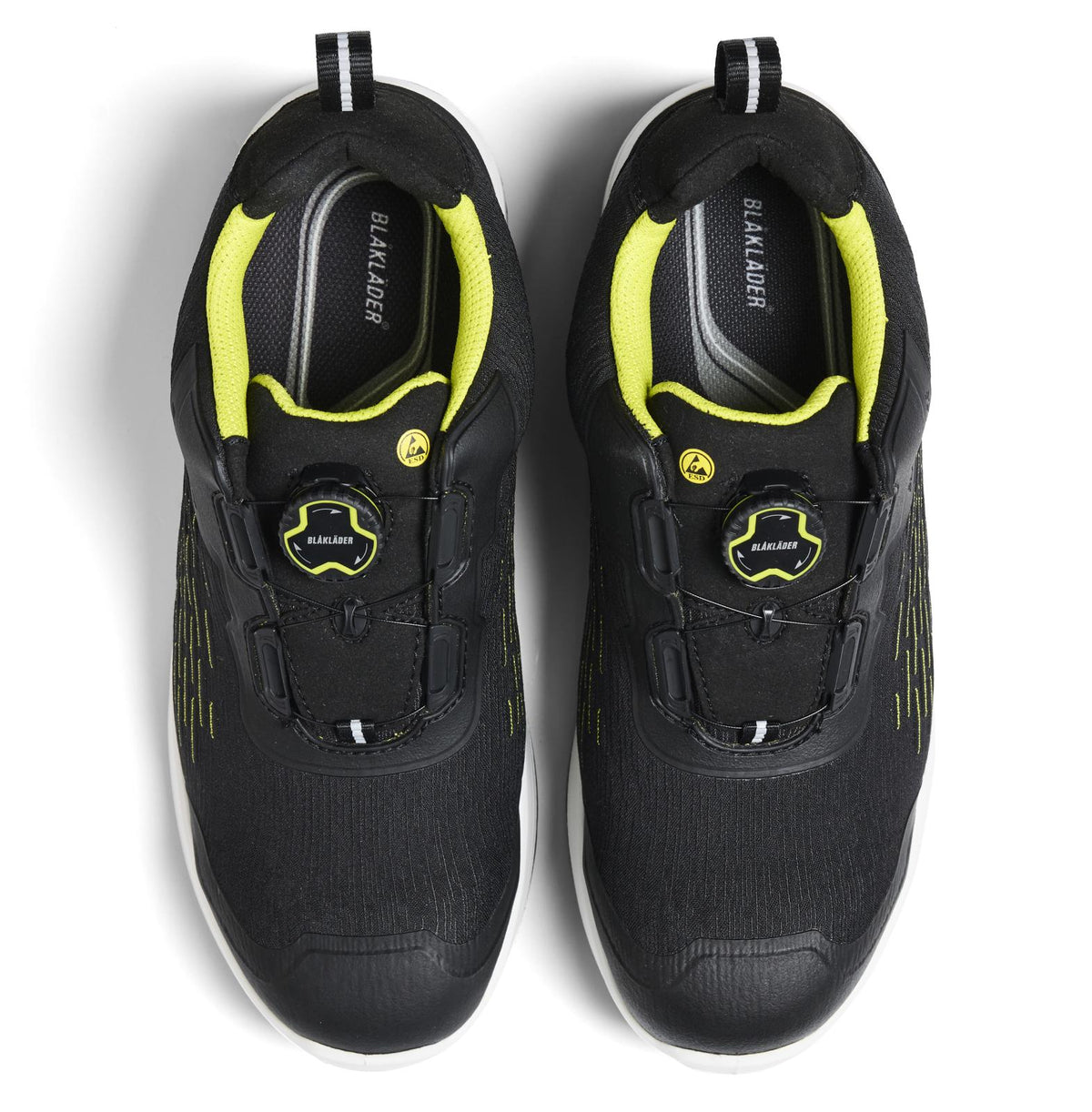 Blaklader schoenen 24420 zwart-fluo geel(9933)
