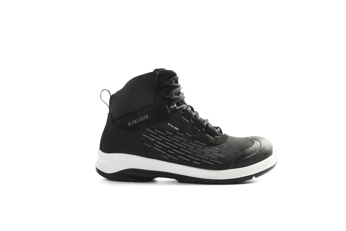Blaklader New Shoes Cradle Veiligheidsschoenen 24430 Hoog S1 P SRC ESD zwart-middelgrijs(9996)