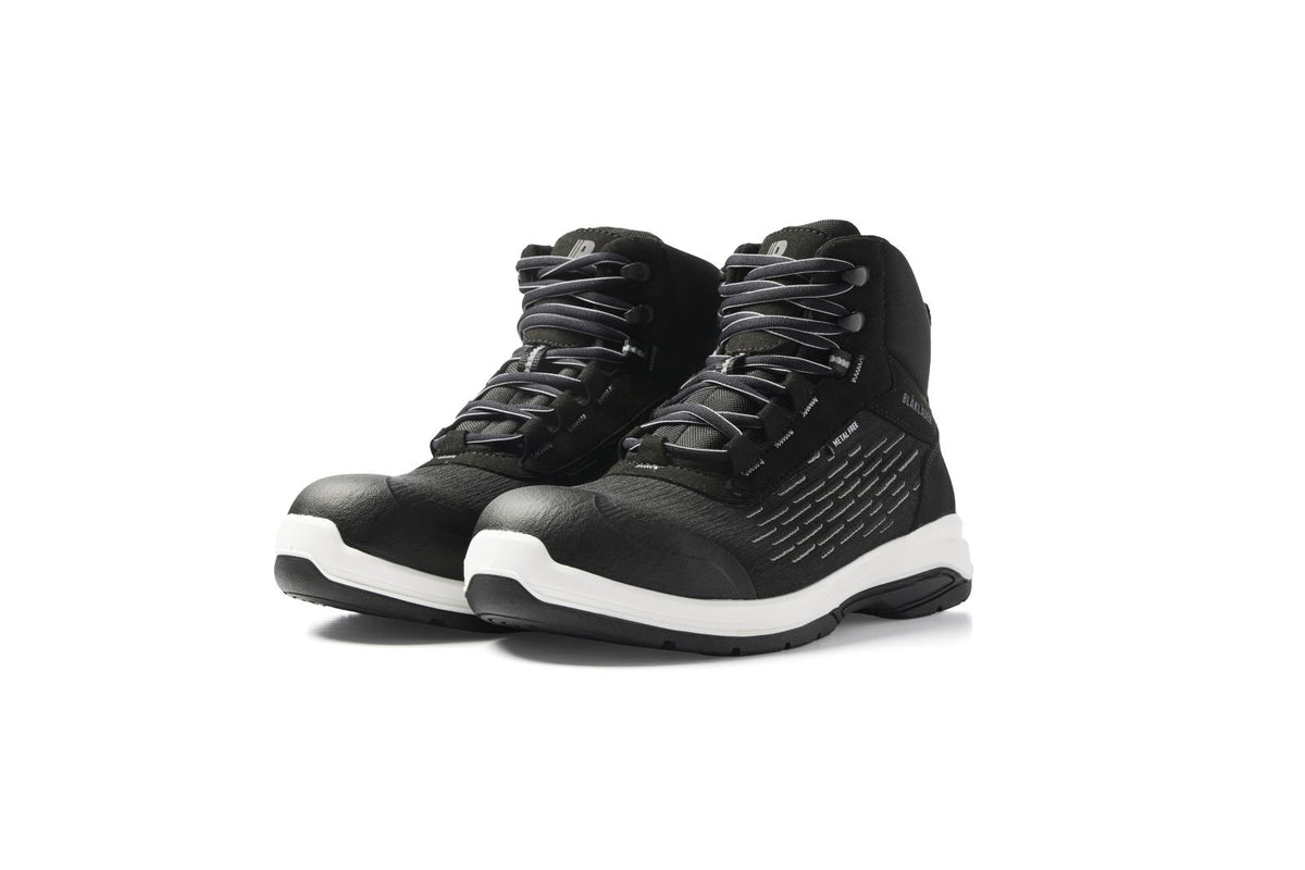 Blaklader New Shoes Cradle Veiligheidsschoenen 24430 Hoog S1 P SRC ESD zwart-middelgrijs(9996)