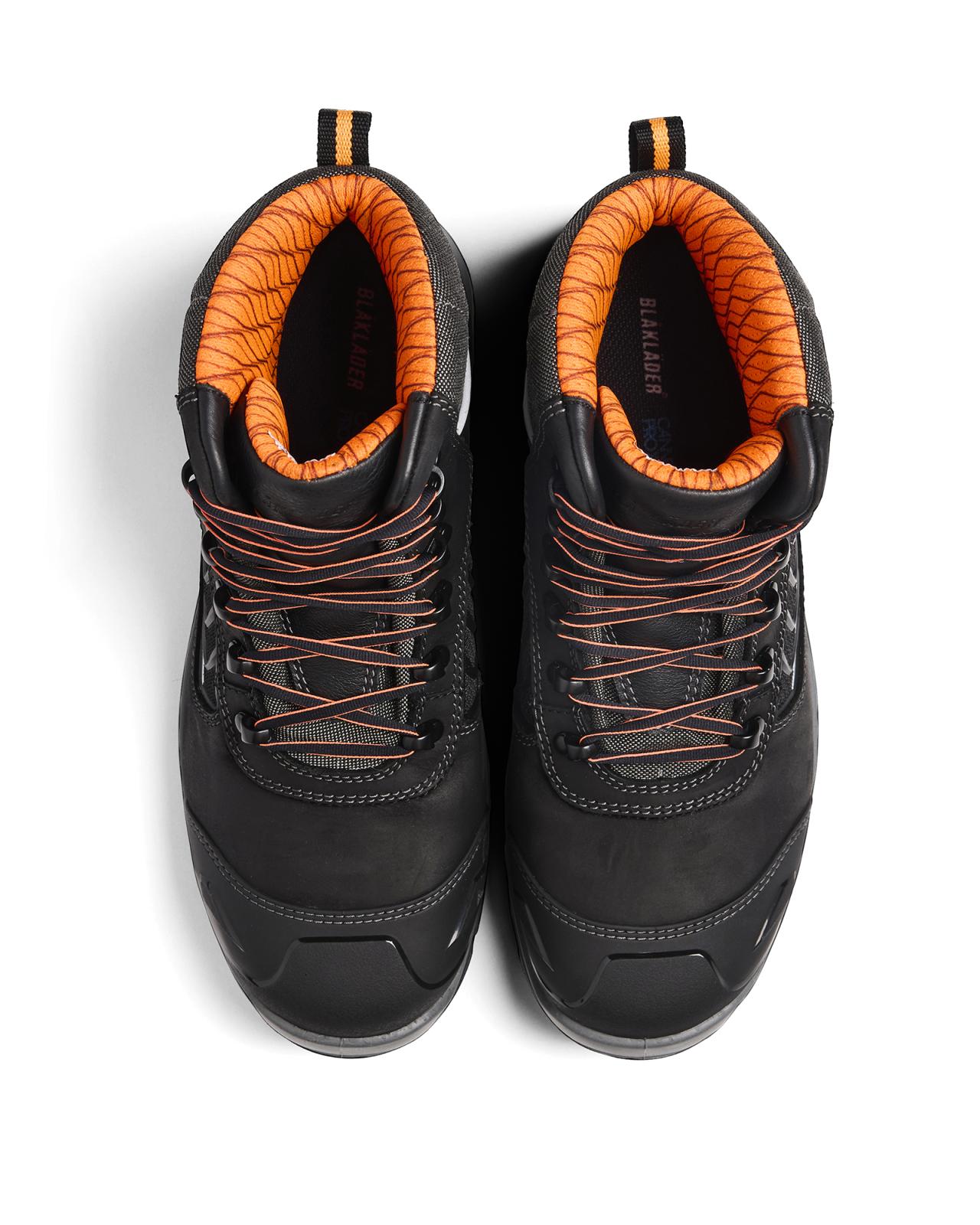 Blaklader New Shoes Elite Veiligheidsschoenen 24460 Hoog S3S FO SR HRO M SC LG Wreefbescherming zwart(9900)