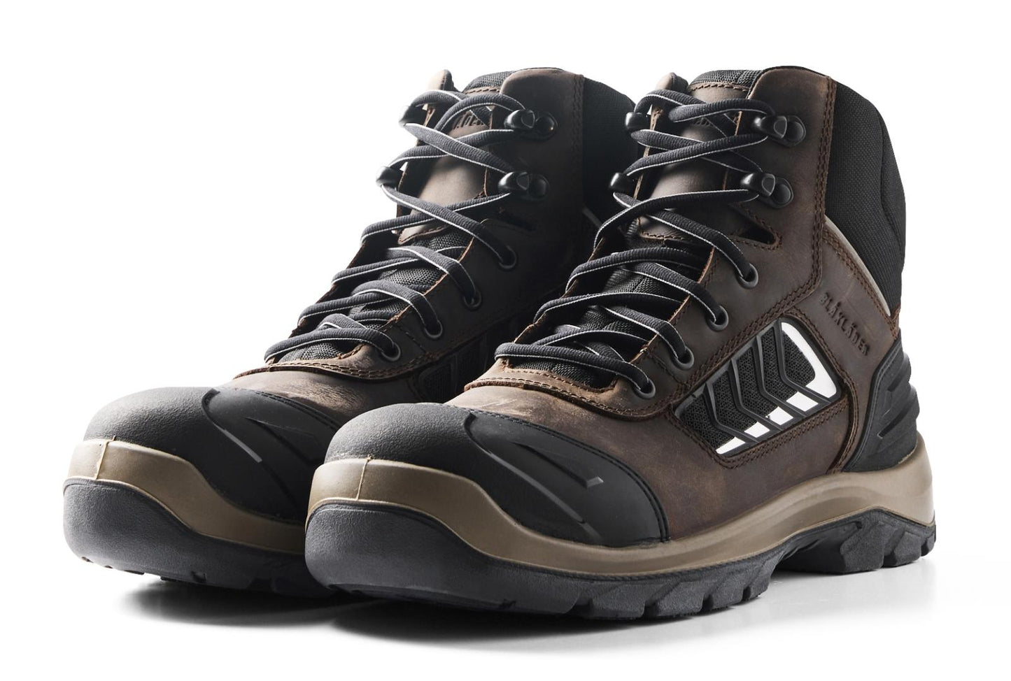 Blaklader New Shoes Elite Veiligheidsschoenen 24520 Hoog S3 SRC ESD bruin-zwart(7899)