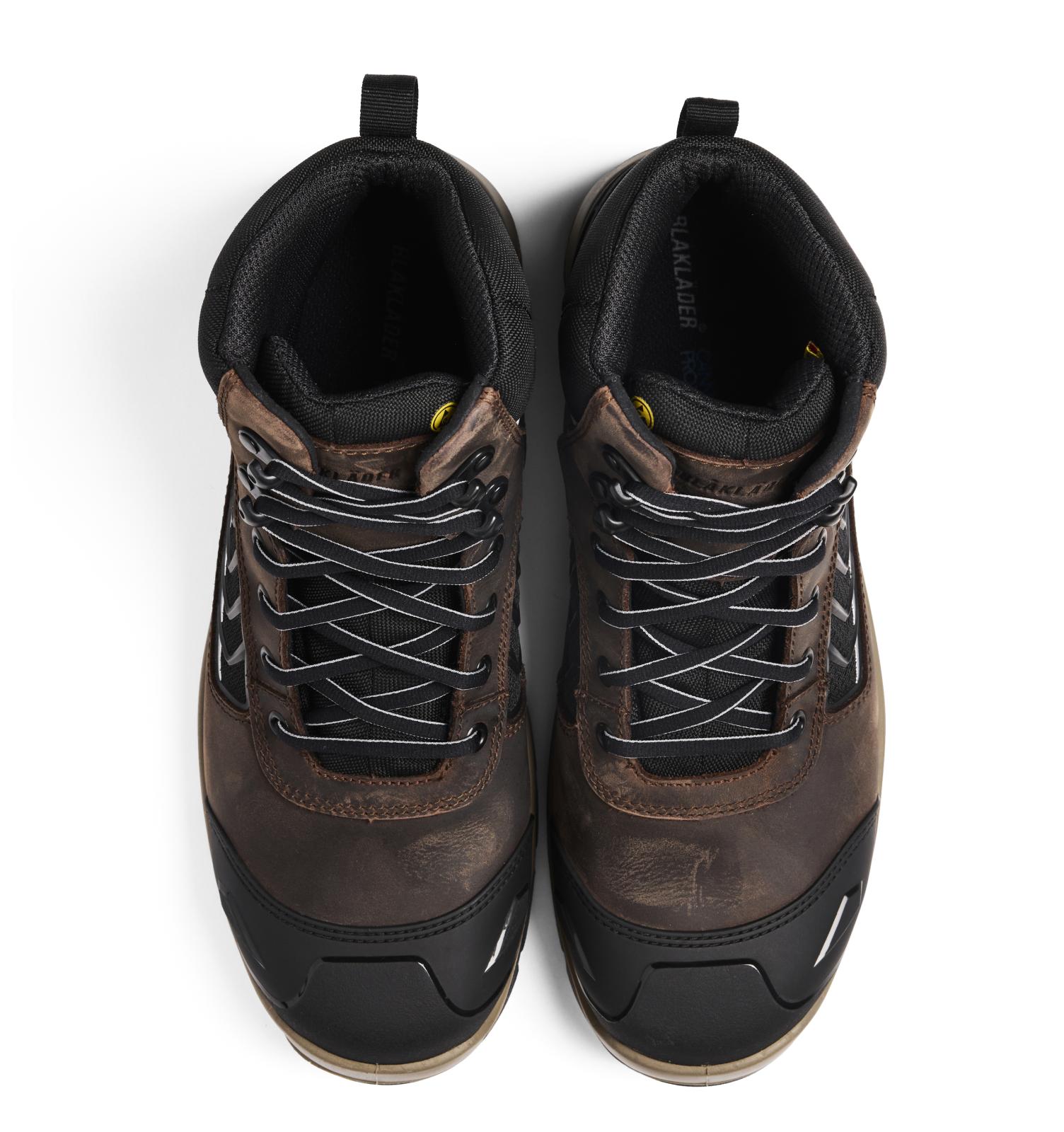 Blaklader New Shoes Elite Veiligheidsschoenen 24520 Hoog S3 SRC ESD bruin-zwart(7899)