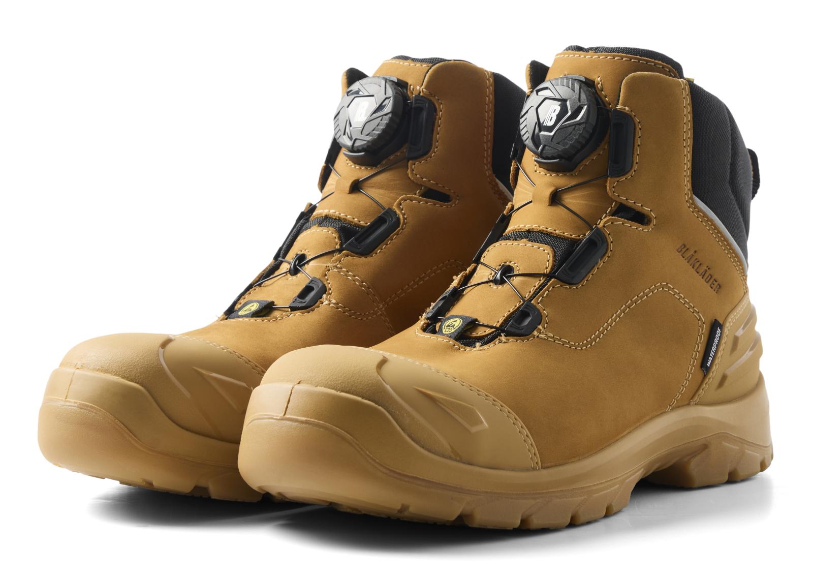 Blaklader New Shoes Elite Veiligheidsschoenen 24550 Hoog S7S Waterdicht kameel oranje(3909)