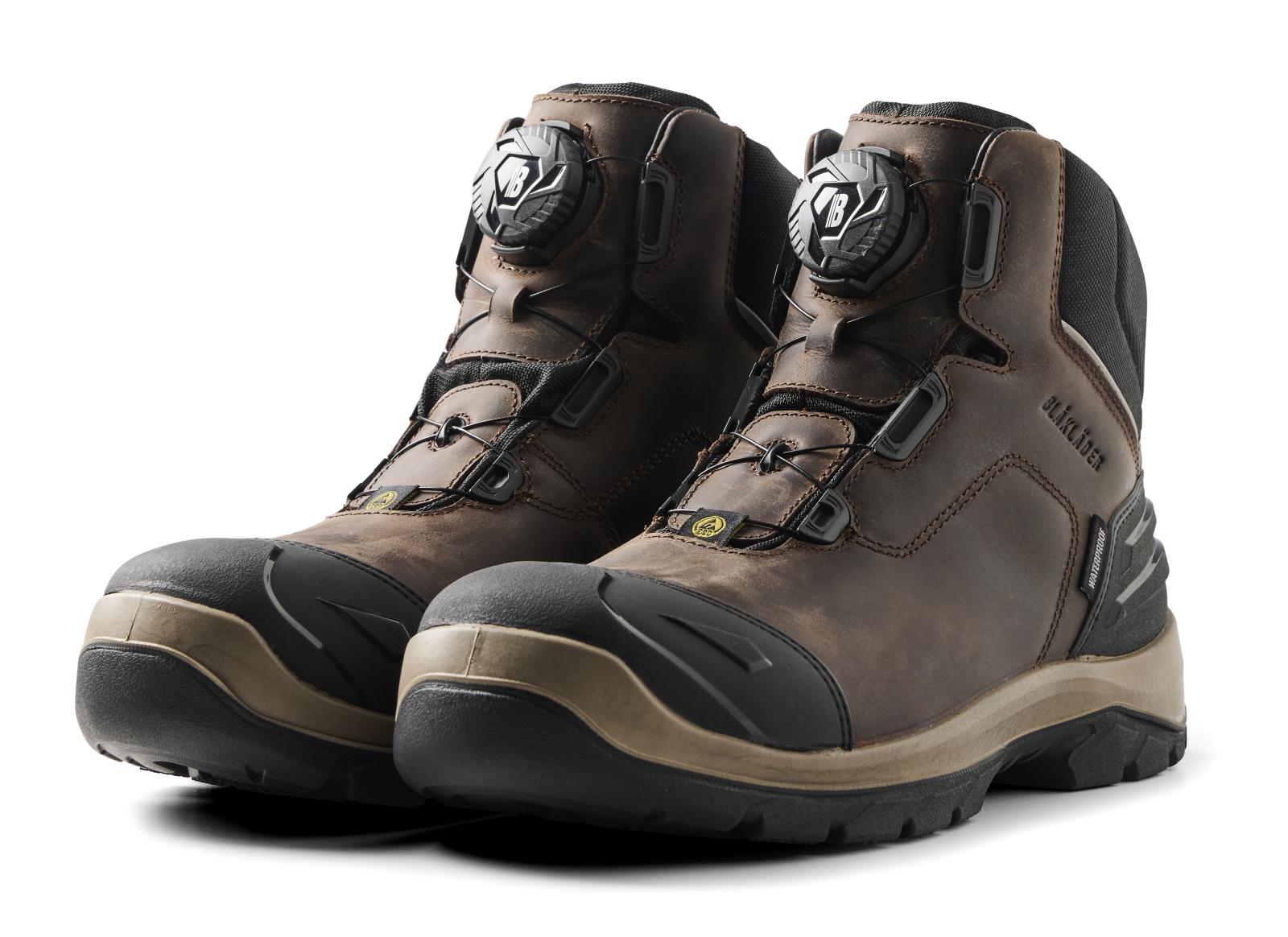 Blaklader New Shoes Elite Veiligheidsschoenen 24550 Hoog S7S FO SR HRO SC LG Waterdicht bruin-zwart(7899)
