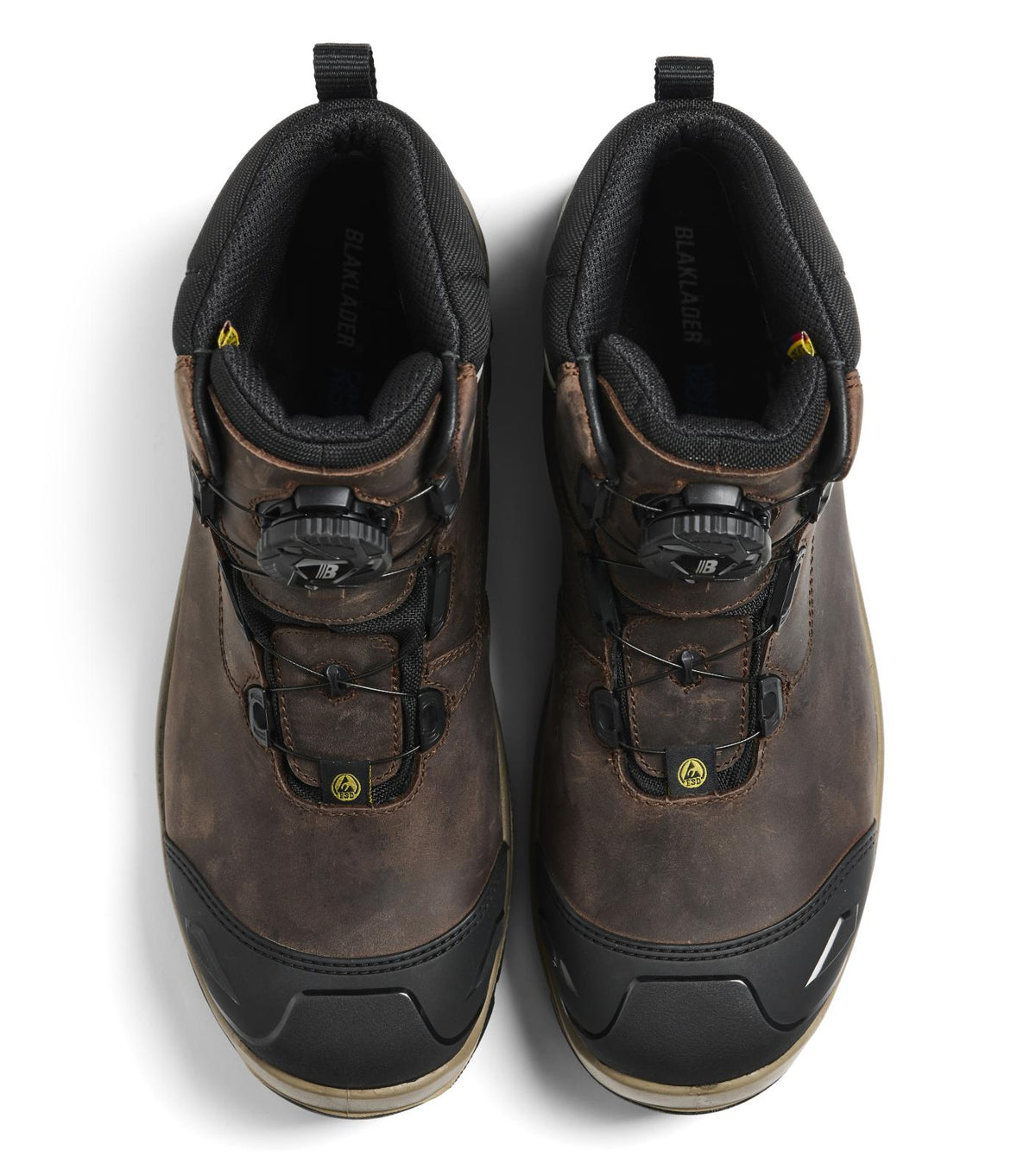 Blaklader New Shoes Elite Veiligheidsschoenen 24550 Hoog S7S FO SR HRO SC LG Waterdicht bruin-zwart(7899)