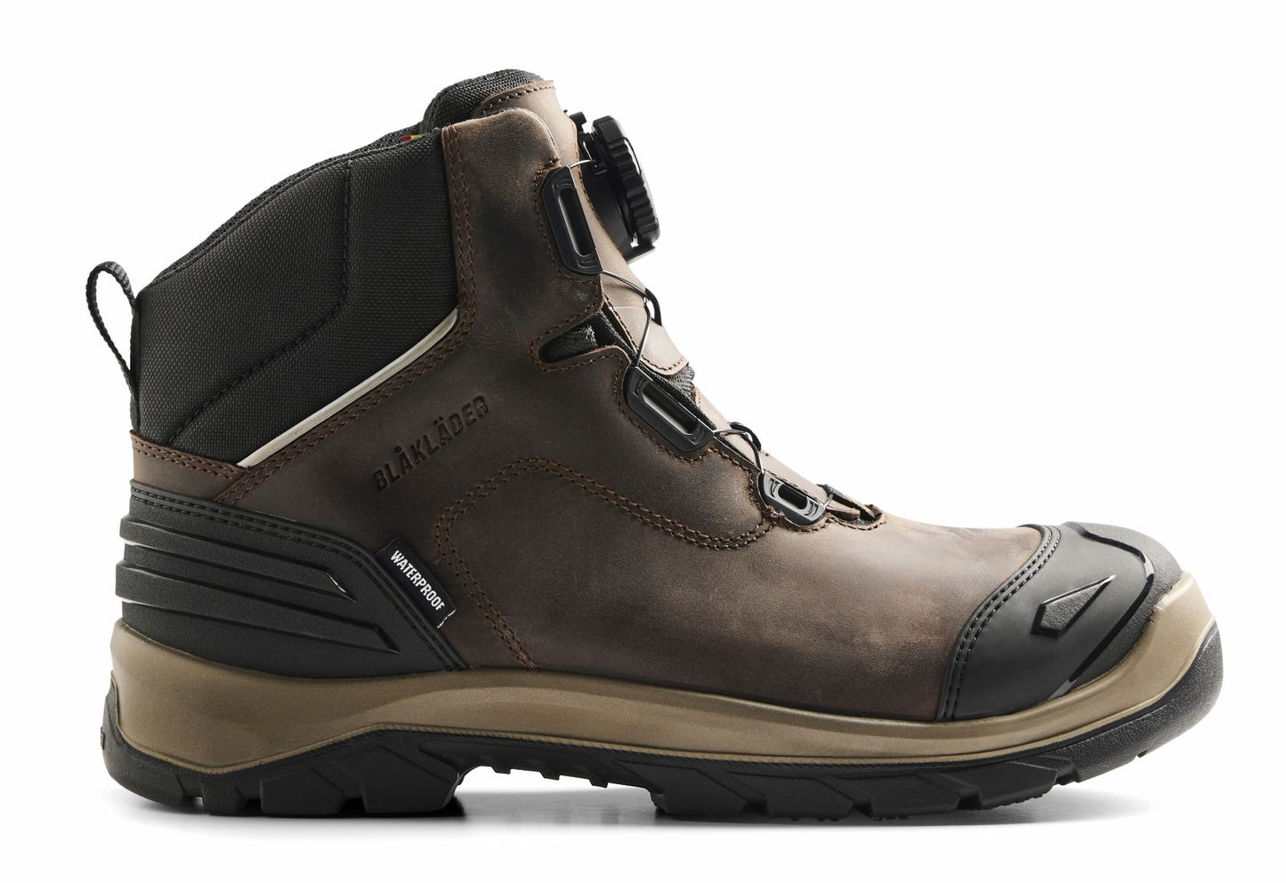 Blaklader New Shoes Elite Veiligheidsschoenen 24550 Hoog S7S FO SR HRO SC LG Waterdicht bruin-zwart(7899)