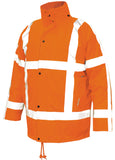 M-Wear Jassen 5567 Auring HiVis- RWS Uitneembare voering fluo-oranje