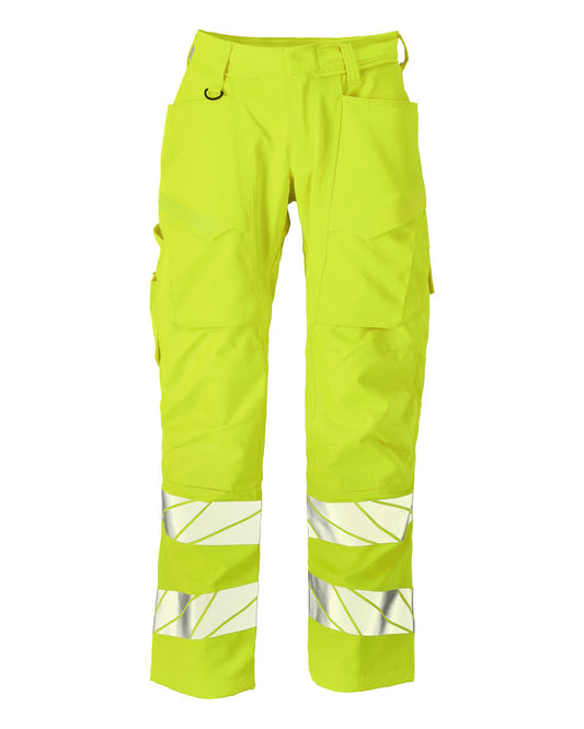 Mascot Accelerate safe Broek 24579-236 kniezakken fluo geel(17)