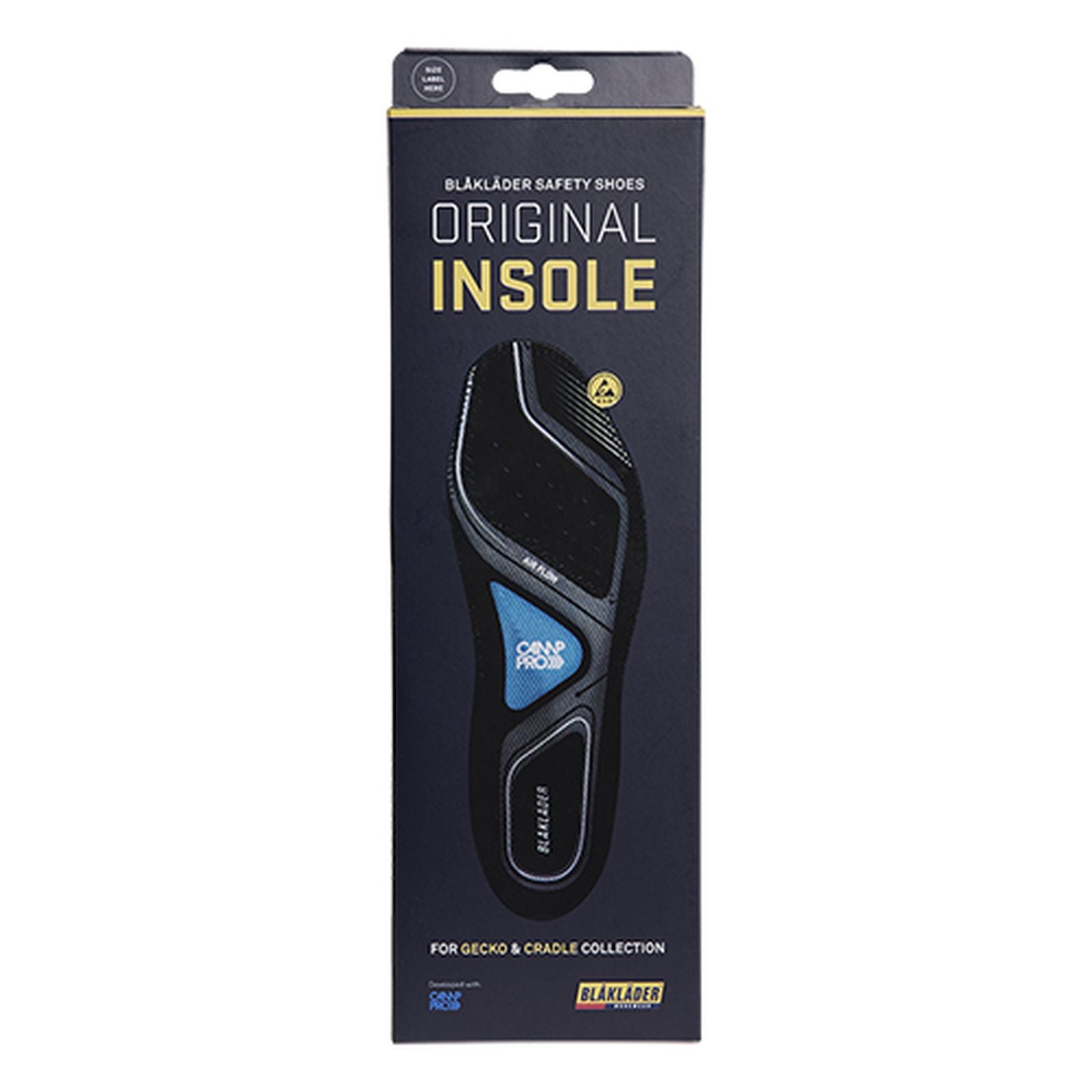 Blaklader Retro-Elite Inlegzolen 24670 zwart(9900)
