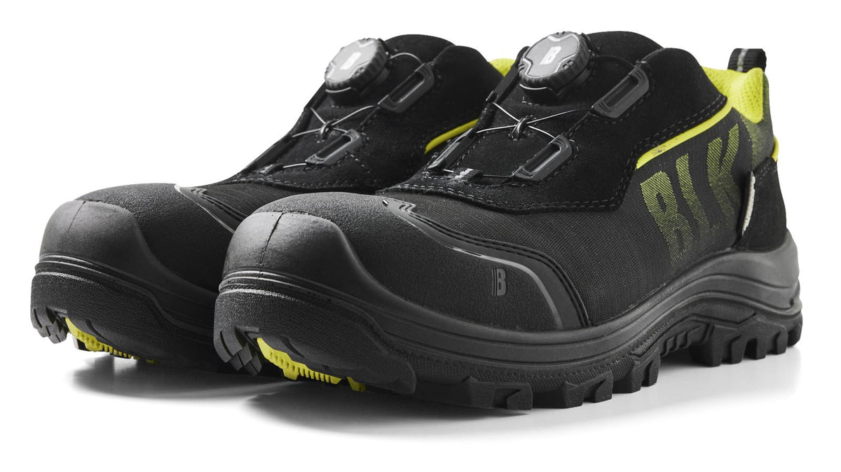 Blaklader New Shoes Storm Veiligheidsschoenen 24770 laag S3 SRC HRO WR CI zwart-fluo geel(9933)