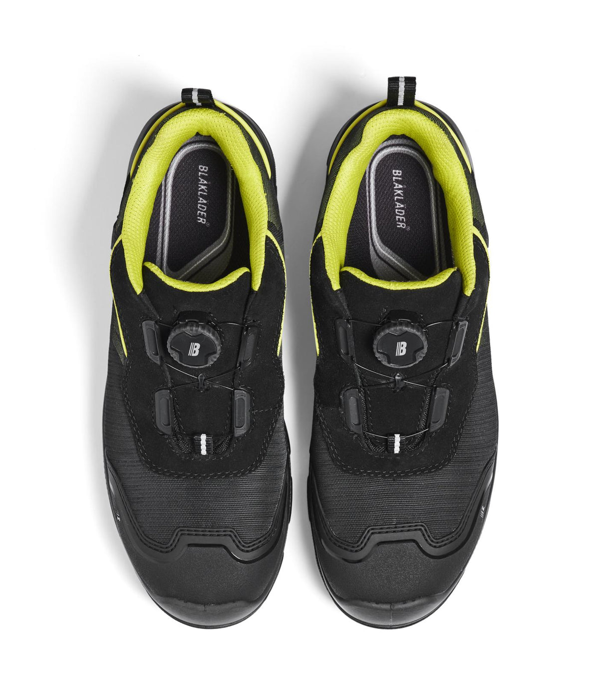 Blaklader New Shoes Storm Veiligheidsschoenen 24770 laag S3 SRC HRO WR CI zwart-fluo geel(9933)