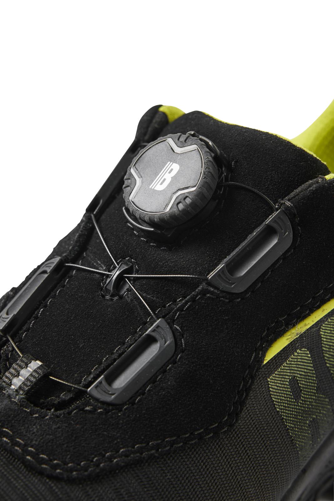 Blaklader New Shoes Storm Veiligheidsschoenen 24770 laag S3 SRC HRO WR CI zwart-fluo geel(9933)