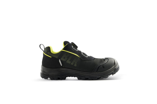 Blaklader New Shoes Storm Veiligheidsschoenen 24770 laag S3 SRC HRO WR CI zwart-fluo geel(9933)