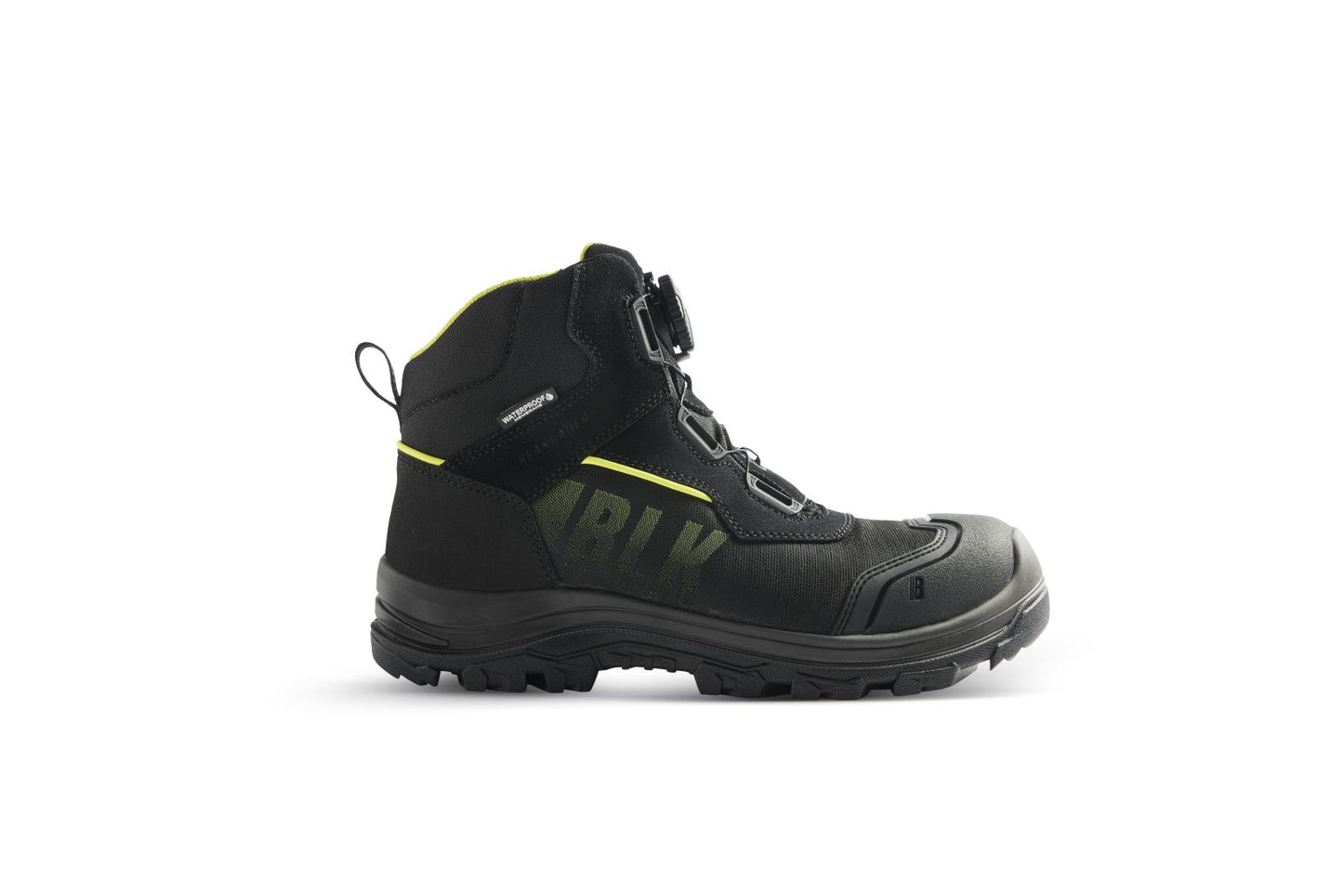 Blaklader New Shoes Storm Veiligheidsschoenen 24780 hoog S3 SRC HRO WR CI zwart-fluo geel(9933)