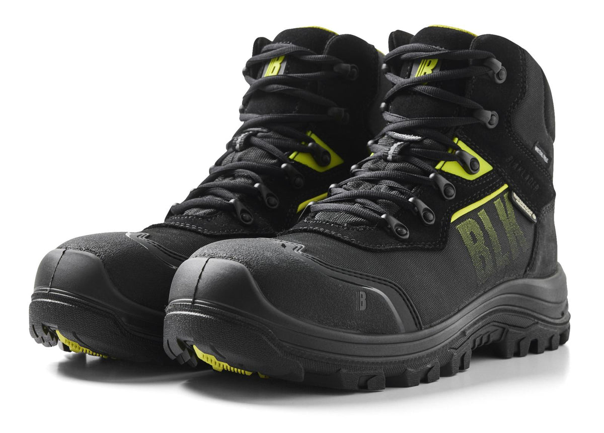 Blaklader New Shoes Storm Veiligheidsschoenen 24790 hoog S3 SRC HRO WR CI zwart-fluo geel(9933)