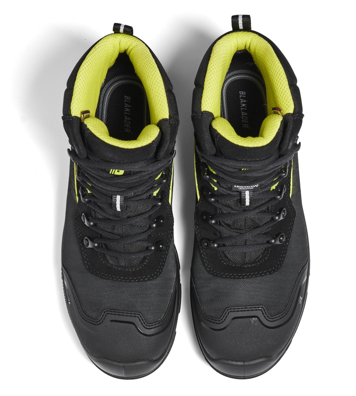 Blaklader New Shoes Storm Veiligheidsschoenen 24790 hoog S3 SRC HRO WR CI zwart-fluo geel(9933)