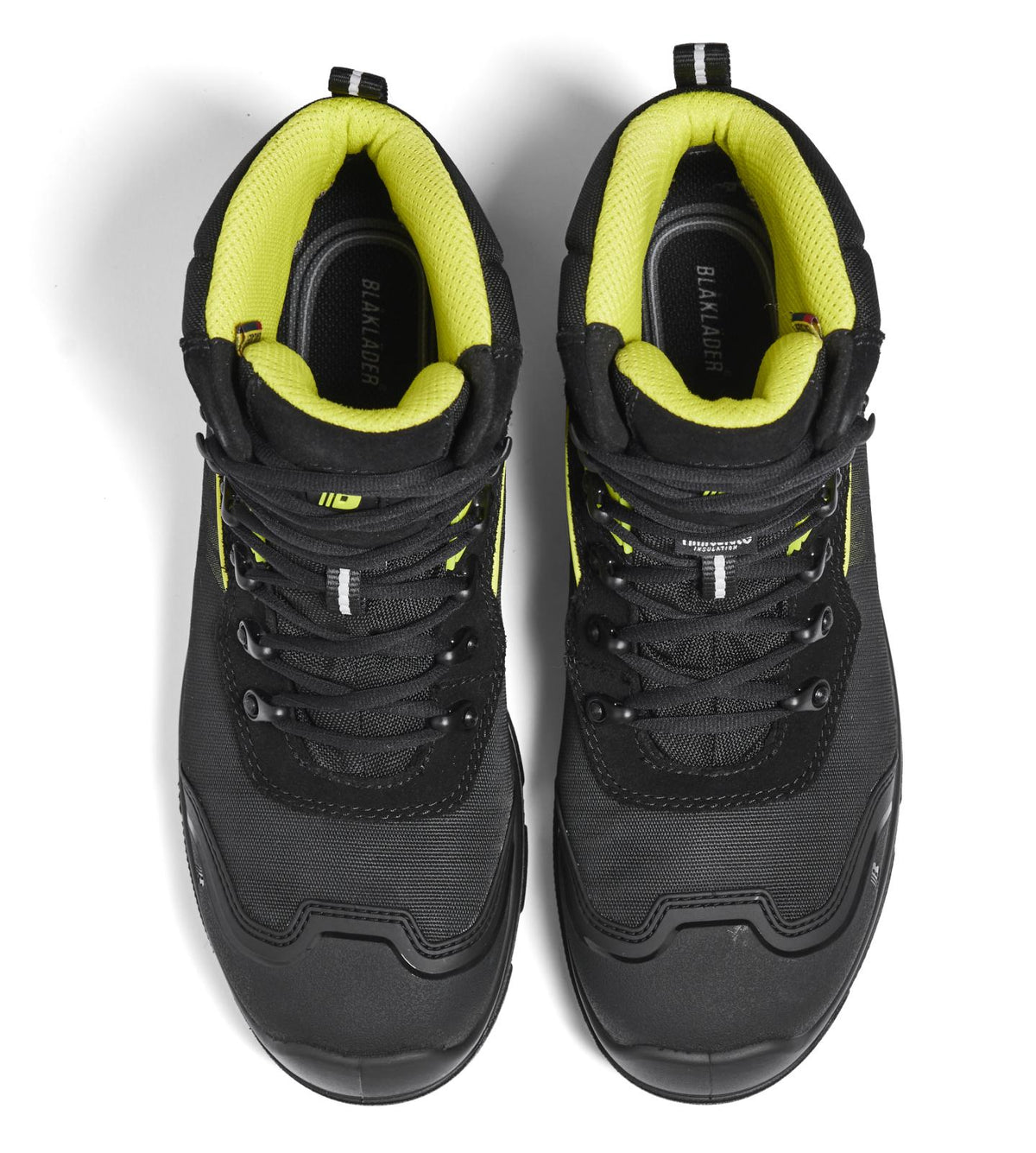 Blaklader New Shoes Storm Veiligheidsschoenen 24790 hoog S3 SRC HRO WR CI zwart-fluo geel(9933)