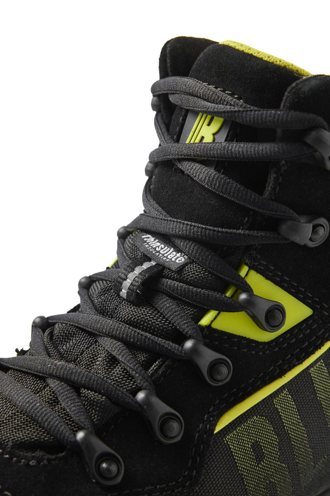 Blaklader New Shoes Storm Veiligheidsschoenen 24790 hoog S3 SRC HRO WR CI zwart-fluo geel(9933)