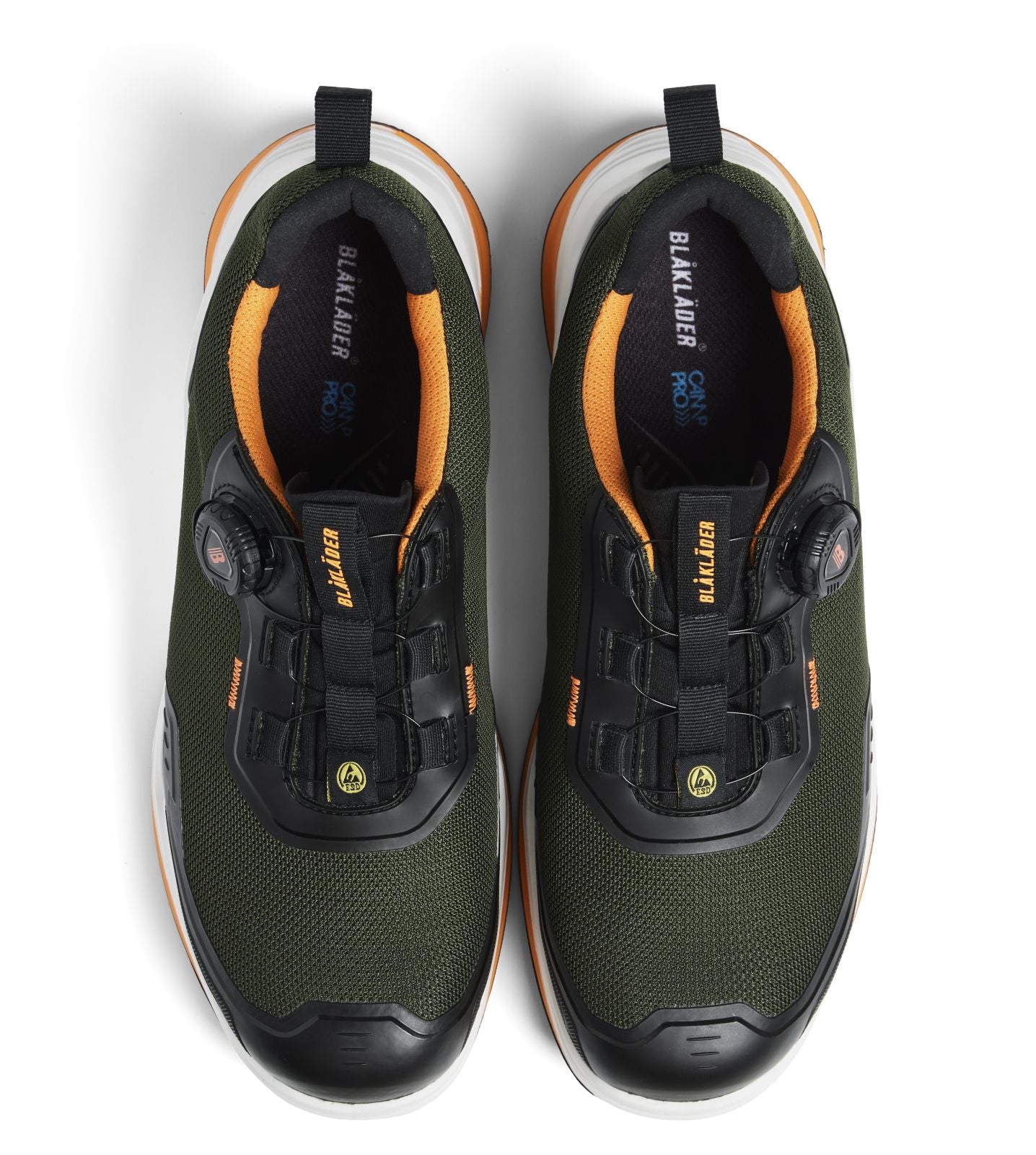 Blaklader New Shoes Striker Veiligheidsschoenen 24860 S3S FO SR HRO SC woudgroen-roestbruin(4240)