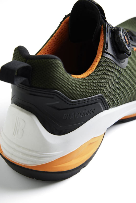 Blaklader New Shoes Striker Veiligheidsschoenen 24860 S3S FO SR HRO SC woudgroen-roestbruin(4240)