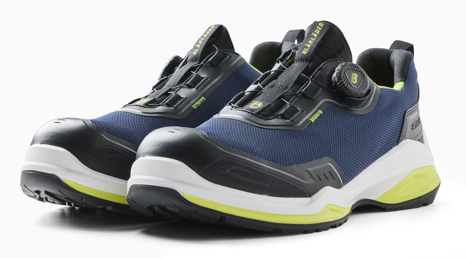 Blaklader New Shoes Striker Veiligheidsschoenen 24860 S3S FO SR HRO SC donker marineblauw-limoengroen(8643)