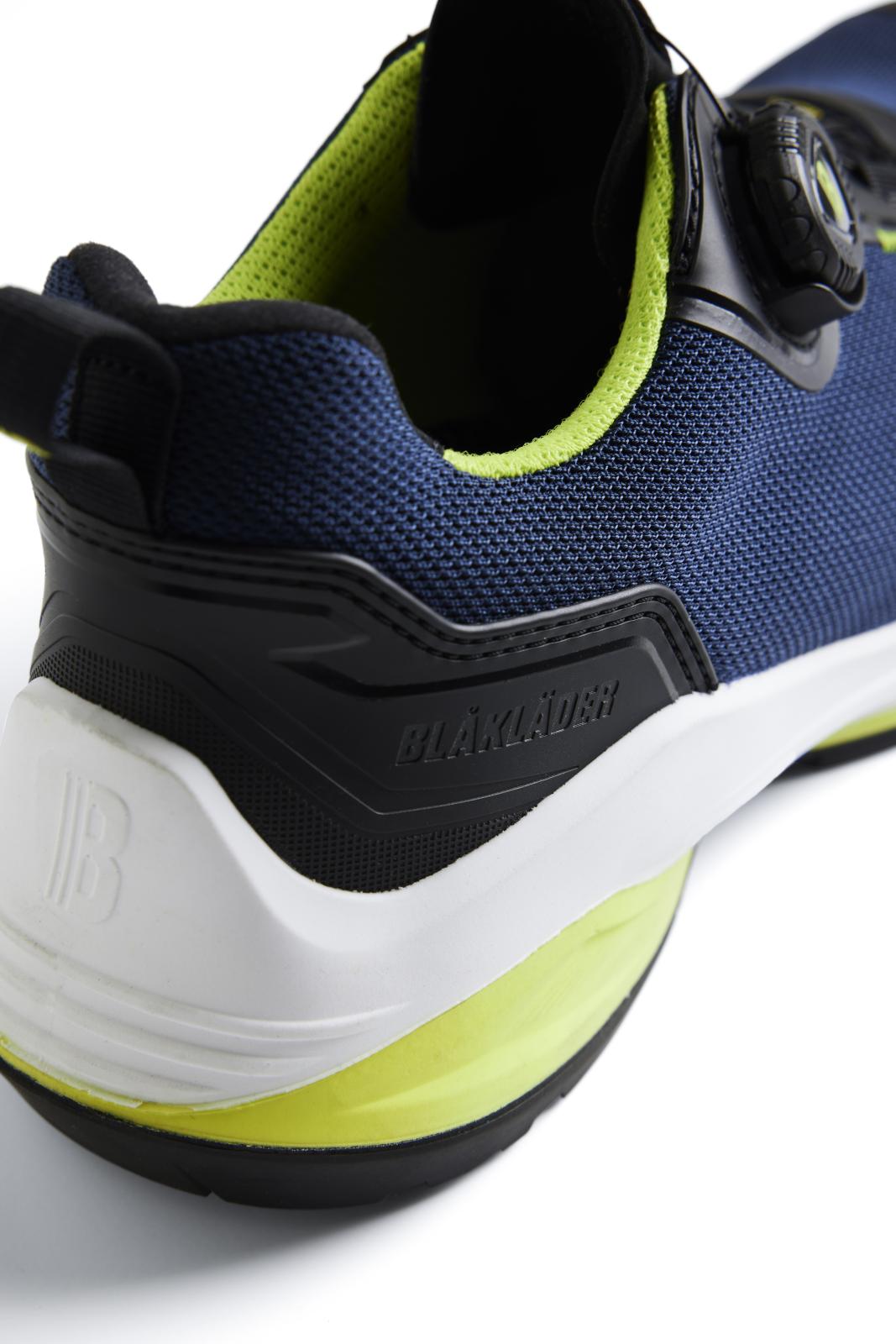 Blaklader New Shoes Striker Veiligheidsschoenen 24860 S3S FO SR HRO SC donker marineblauw-limoengroen(8643)
