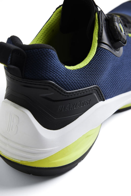 Blaklader New Shoes Striker Veiligheidsschoenen 24860 S3S FO SR HRO SC donker marineblauw-limoengroen(8643)