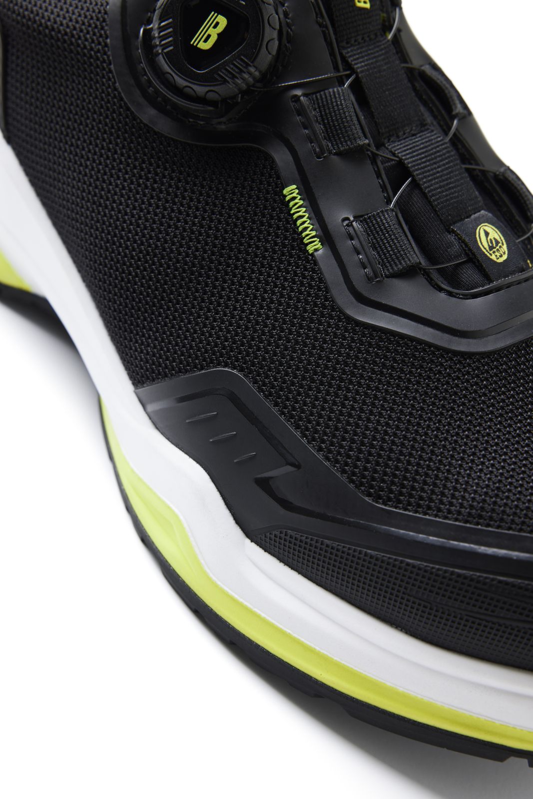 Blaklader New Shoes Striker Veiligheidsschoenen 24860 S3S FO SR HRO SC zwart-limoengroen(9943)