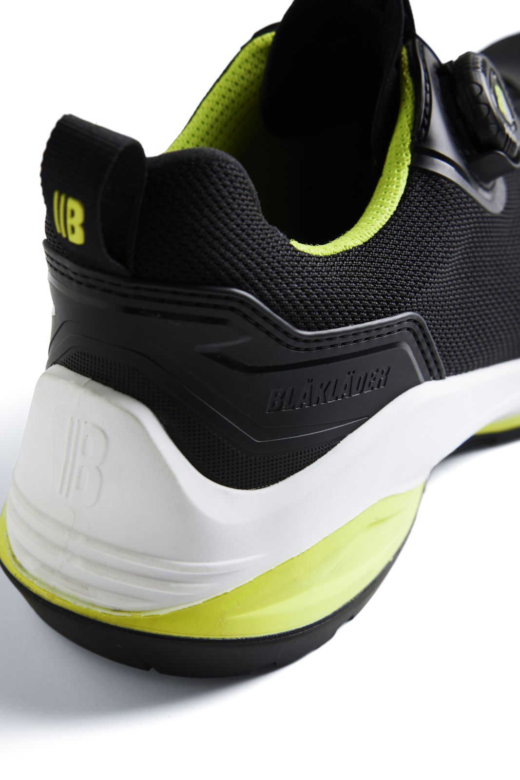 Blaklader New Shoes Striker Veiligheidsschoenen 24860 S3S FO SR HRO SC zwart-limoengroen(9943)