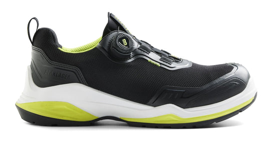 Blaklader New Shoes Striker Veiligheidsschoenen 24860 S3S FO SR HRO SC zwart-limoengroen(9943)