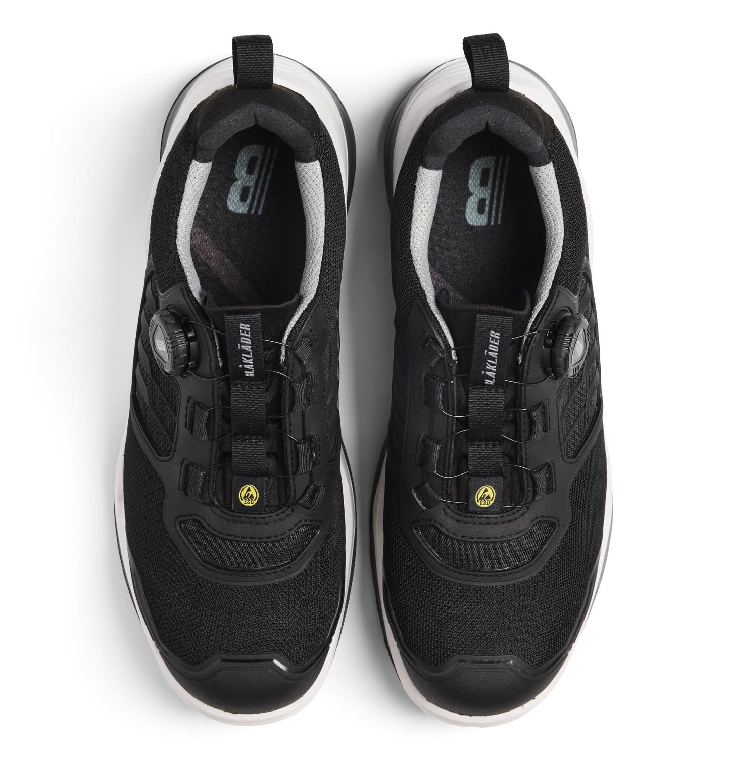 Blaklader New Shoes Striker Veiligheidsschoenen 24870 S1PS FO SR HRO SC zwart-middelgrijs(9996)