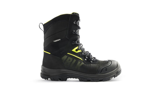 Blaklader New Shoes Storm Veiligheidsschoenen 24900 hoog winter  S3 SRC HRO WR CI zwart-fluo geel(9933)