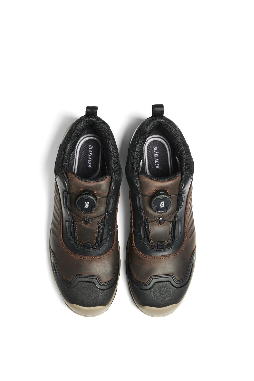 Blaklader New Shoes Storm Veiligheidsschoenen 24910 Laag S3 SRC HRO WR CI bruin-zwart(7899)