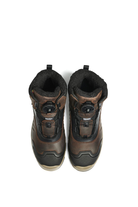 Blaklader New Shoes Storm Veiligheidsschoenen 24920 Hoog S3 SRC HRO WR CI bruin-zwart(7899)